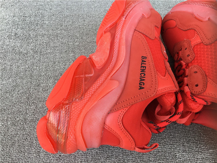 triples trainer clear sole sneakers 3000008