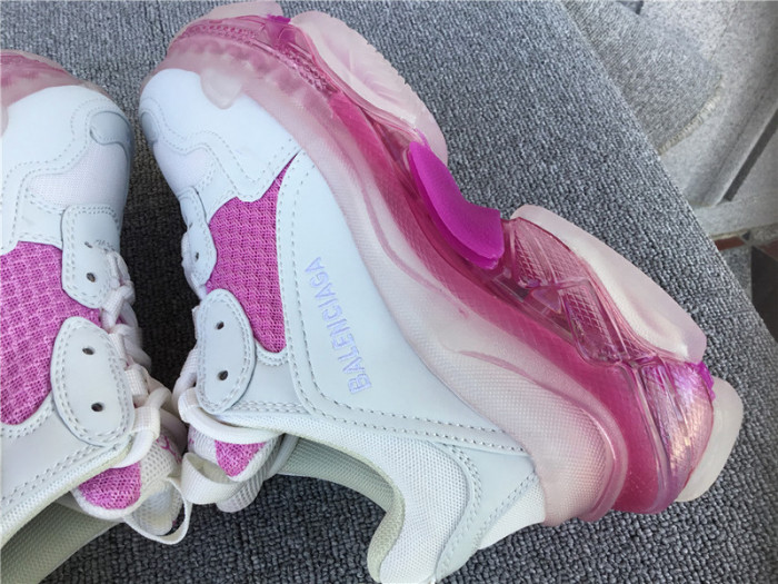 triples trainer clear sole sneakers 3000016