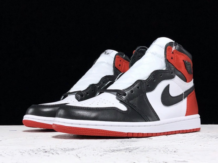 air jordan 1 satin black toe cd0461-016