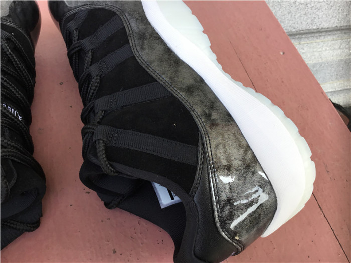 air jordan 11 retro low bg "baron" 528895-010