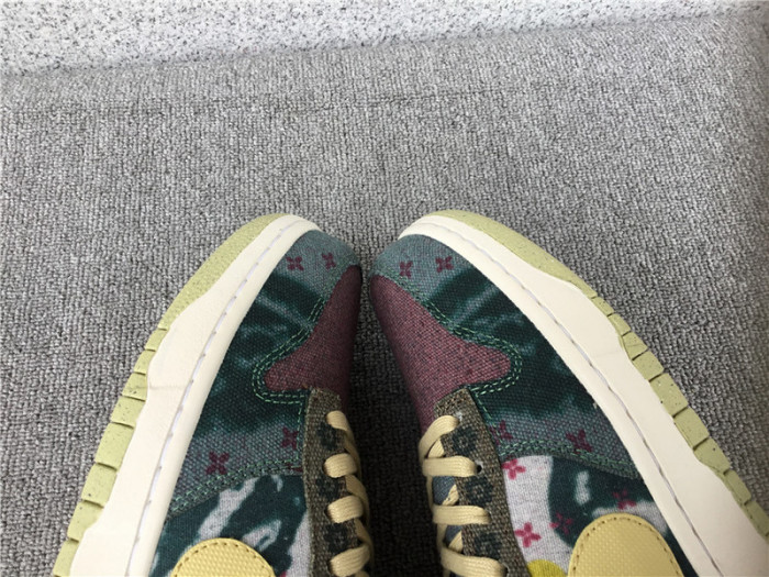 nike dunk low lemon wash multi-color cz9747-900