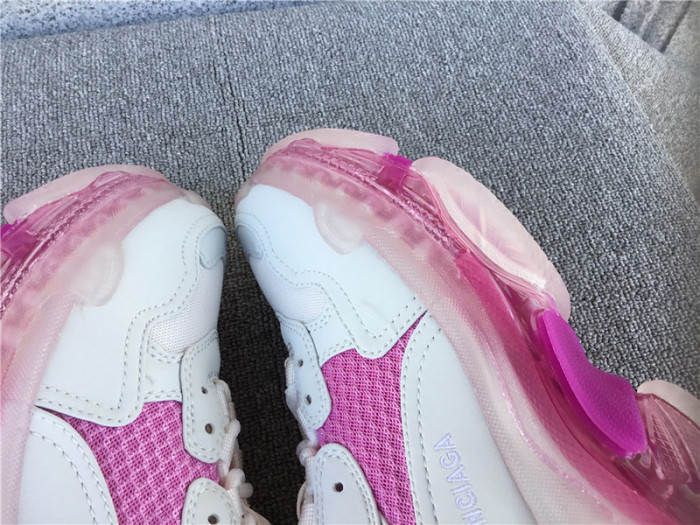 triples trainer clear sole sneakers 3000016