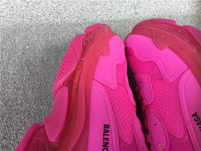 triples trainer clear sole sneakers 3000014