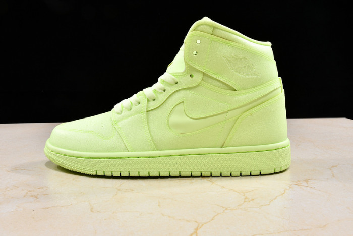 air jordan 1 retro high barely volt ah7389-700