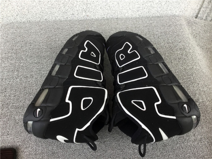 nike air more uptempo black white 414962-002