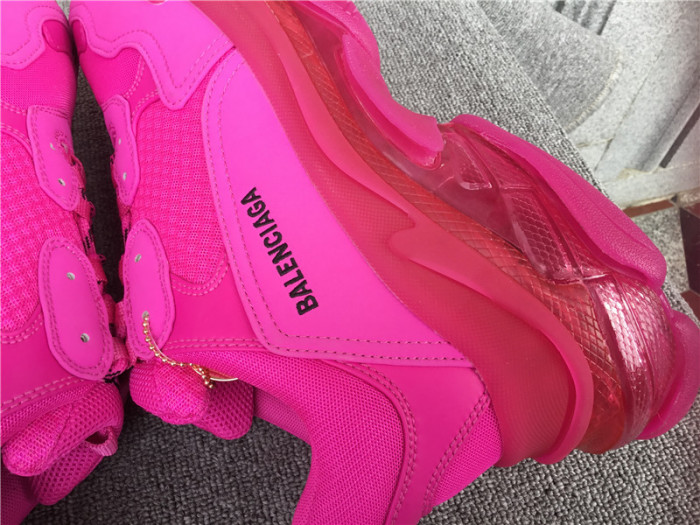 triples trainer clear sole sneakers 3000014