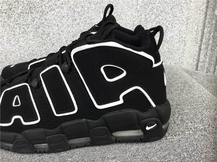 nike air more uptempo black white 414962-002