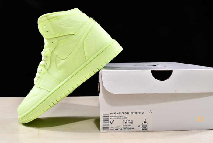 air jordan 1 retro high barely volt ah7389-700