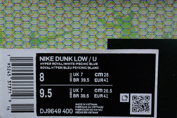 nike dunk low union passport pack blue-dj9649-400
