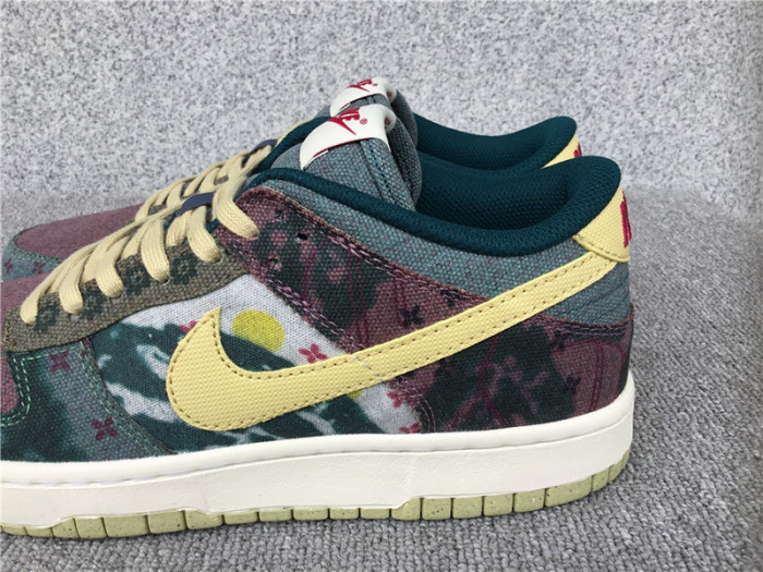 nike dunk low lemon wash multi-color cz9747-900