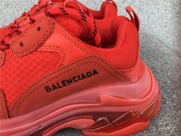 triples trainer clear sole sneakers 3000008