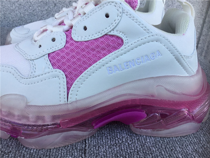 triples trainer clear sole sneakers 3000016