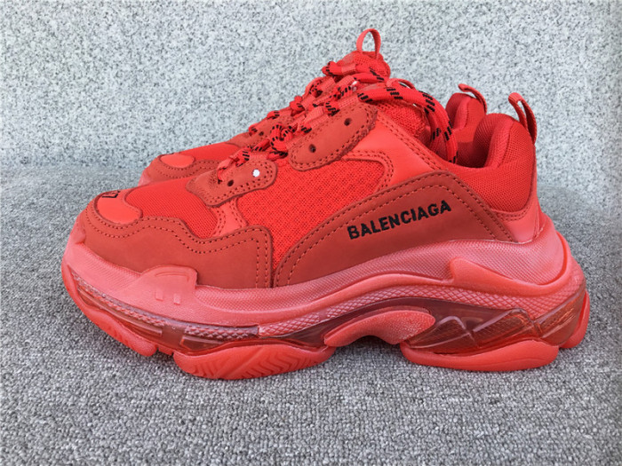 triples trainer clear sole sneakers 3000008