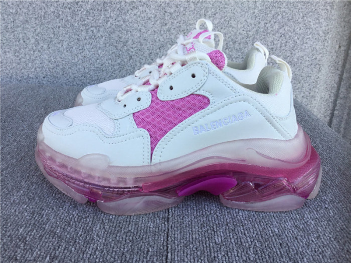 triples trainer clear sole sneakers 3000016