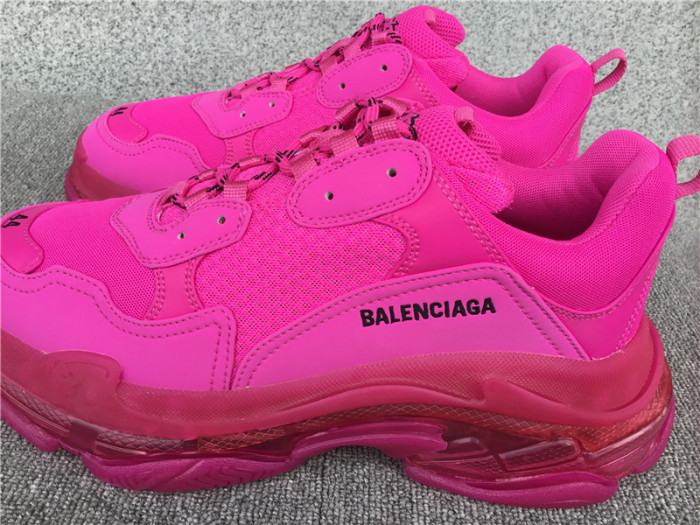 triples trainer clear sole sneakers 3000014