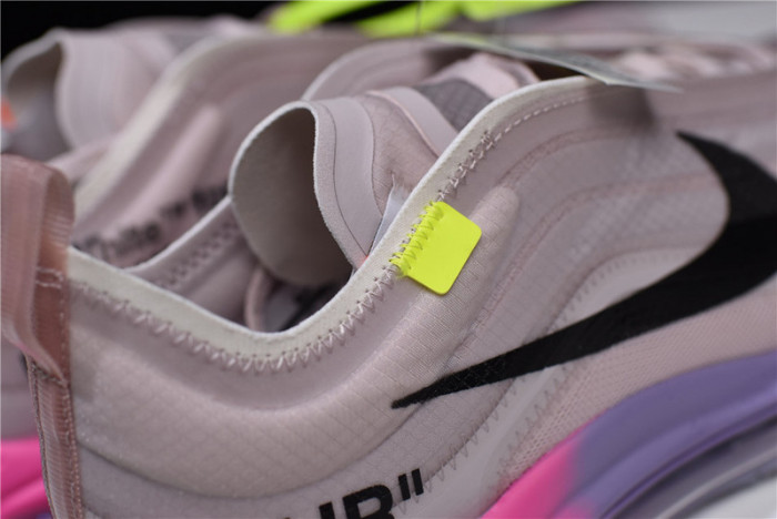 o-w nike air max 97 rose aj4585-600