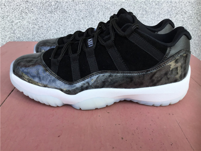 air jordan 11 retro low bg "baron" 528895-010
