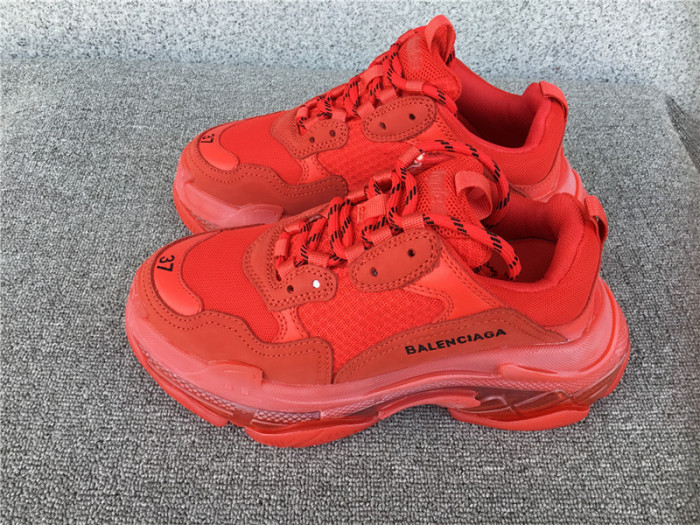 triples trainer clear sole sneakers 3000008