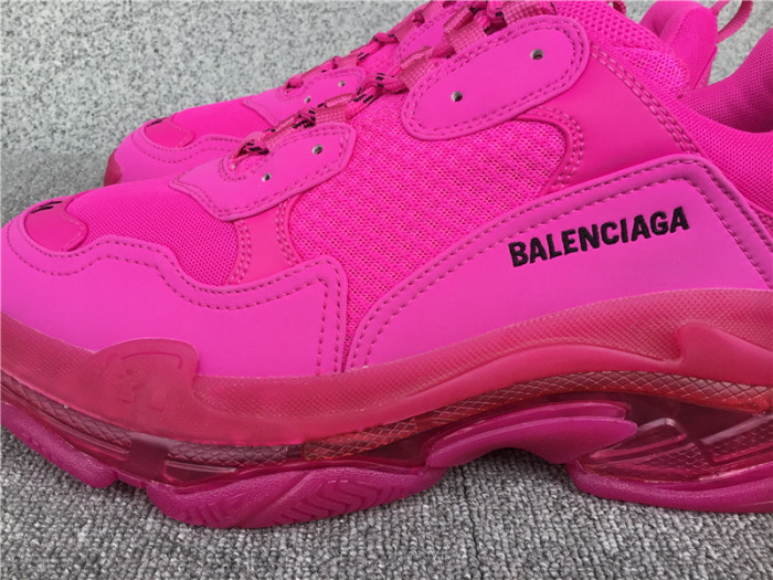 triples trainer clear sole sneakers 3000014