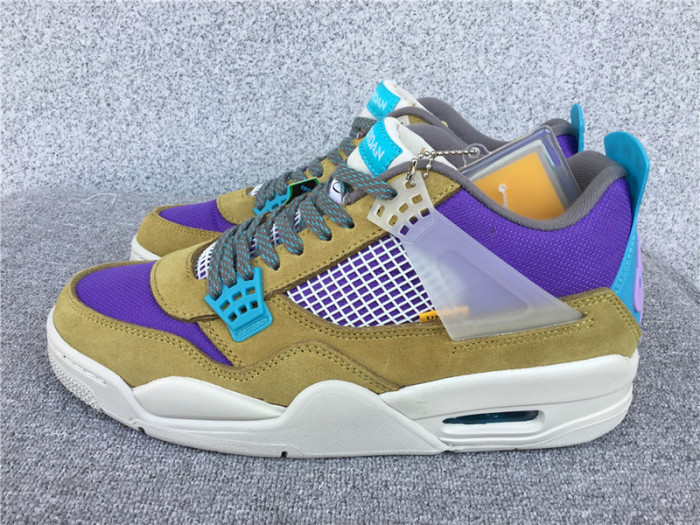 union x air jordan 4 “desert moss” dj5718-300