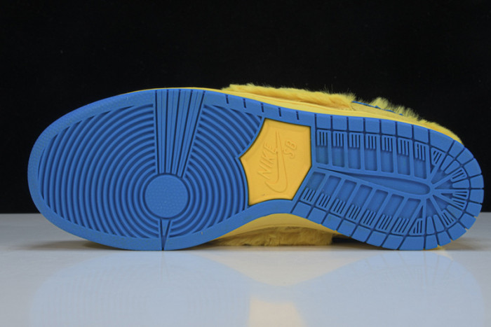 nike sb dunk low grateful dead bears opti yellow-cj5378-700