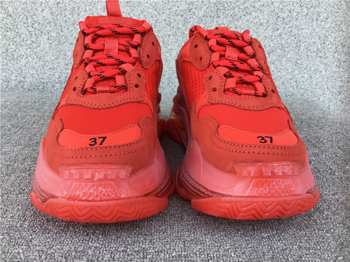 triples trainer clear sole sneakers 3000008