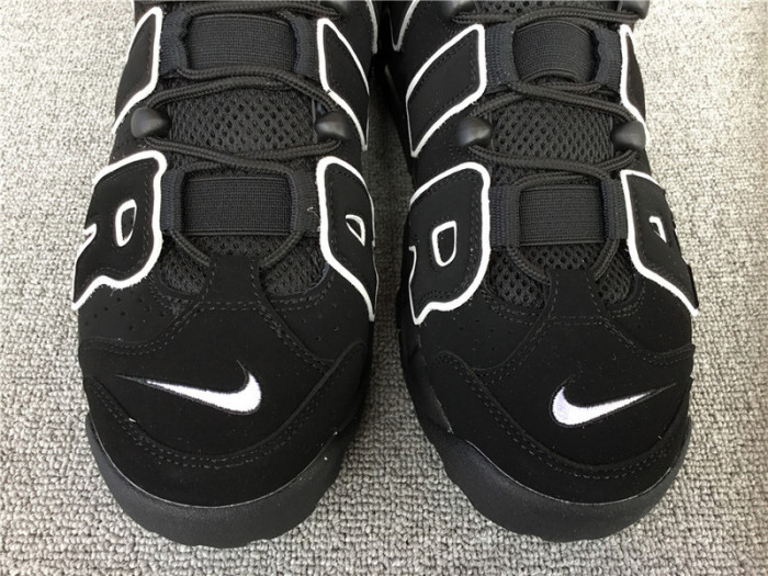 nike air more uptempo black white 414962-002