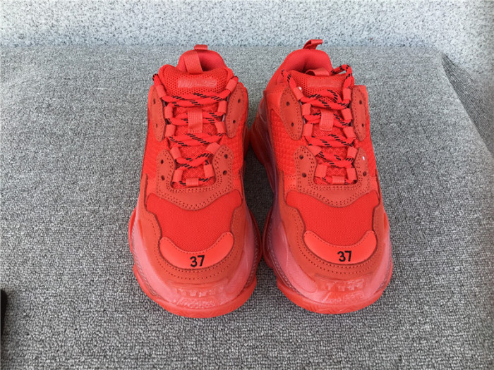 triples trainer clear sole sneakers 3000008