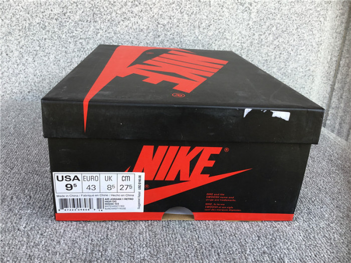 air jordan 1 retro high og “metallic red” 555088-103