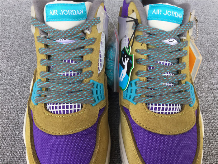 union x air jordan 4 “desert moss” dj5718-300