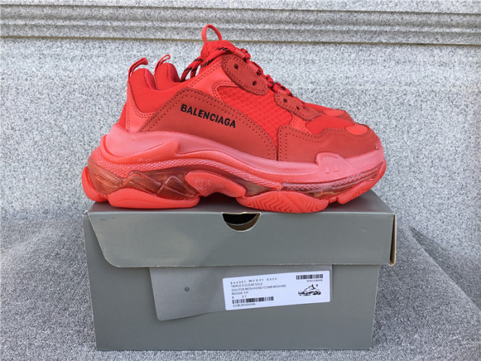 triples trainer clear sole sneakers 3000008