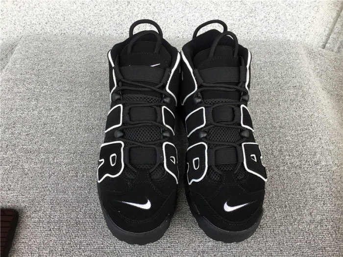 nike air more uptempo black white 414962-002