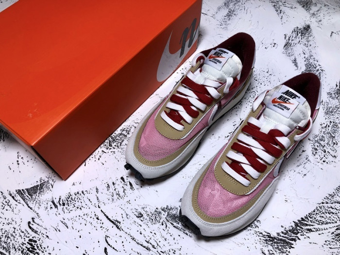 sacai x nike ldv waffle pink bv0073-500