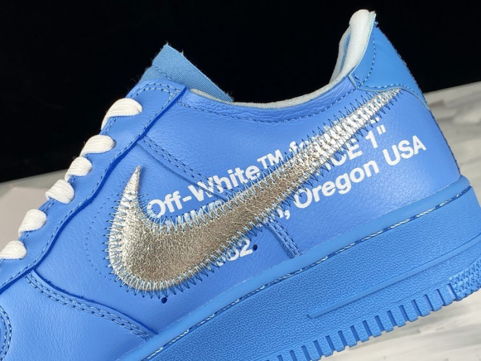 o-w nike air force 1 mca blue ci1173-400