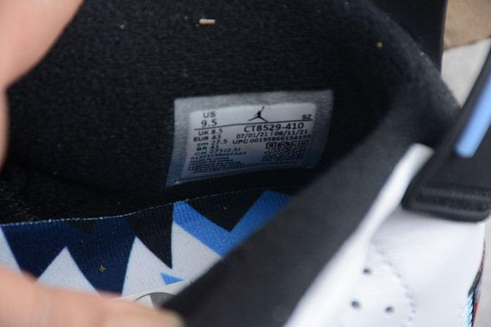 air jordan 6 "unc"-384665-410