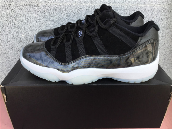air jordan 11 retro low bg "baron" 528895-010