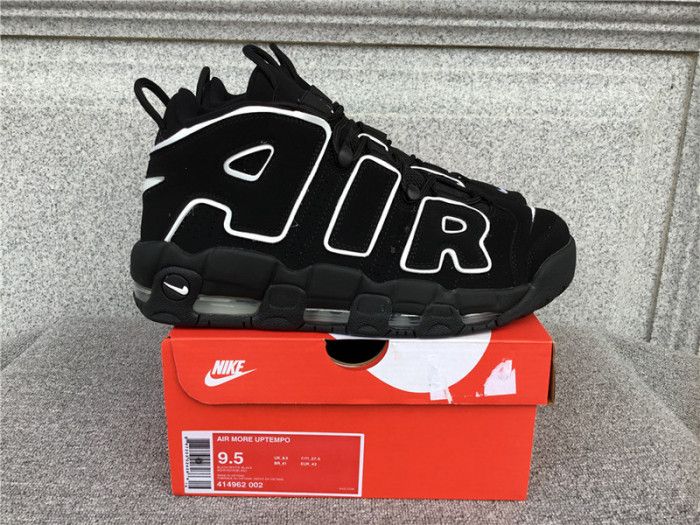 nike air more uptempo black white 414962-002