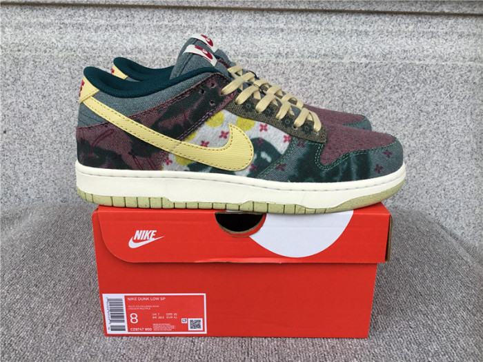 nike dunk low lemon wash multi-color cz9747-900