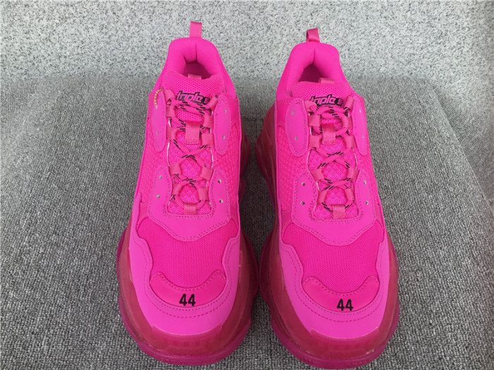 triples trainer clear sole sneakers 3000014