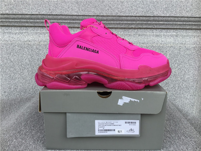 triples trainer clear sole sneakers 3000014