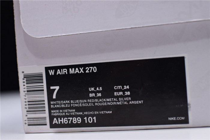 nike air max 270 “ultramarine” ah6789-101