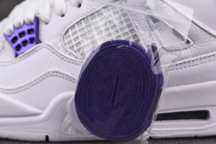 air jordan 4 retro “pure money” white purple ct8527-115