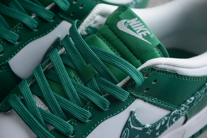 nike dunk low essential paisley pack green (w)-dh4401-102
