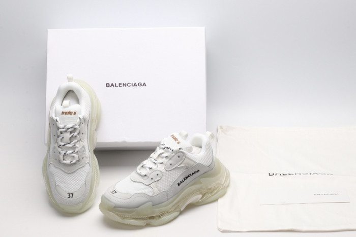 triples trainer clear sole sneakers 3000002