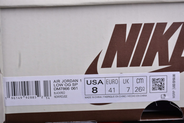 Travis Scott x Air Jordan 1 Low OG-DM7866-061