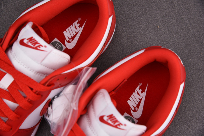 nike dunk low university red cu1727-100