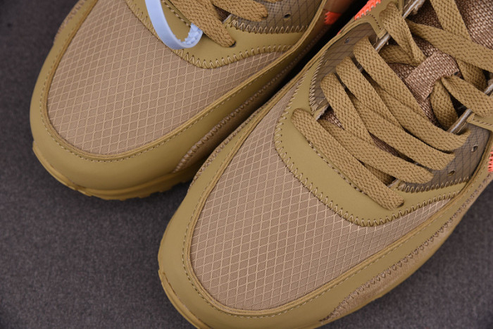 o-w nike air max 90 desert ore aa7293-200