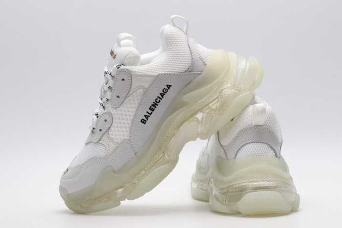triples trainer clear sole sneakers 3000002