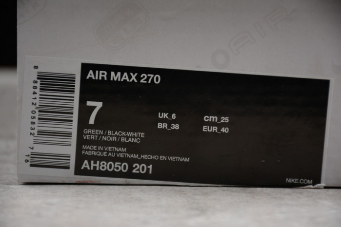 nike air max 270 “medium olive” ah8050-201