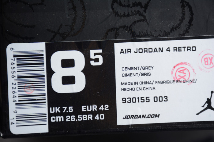 jordan 4 retro kaws-930155-003